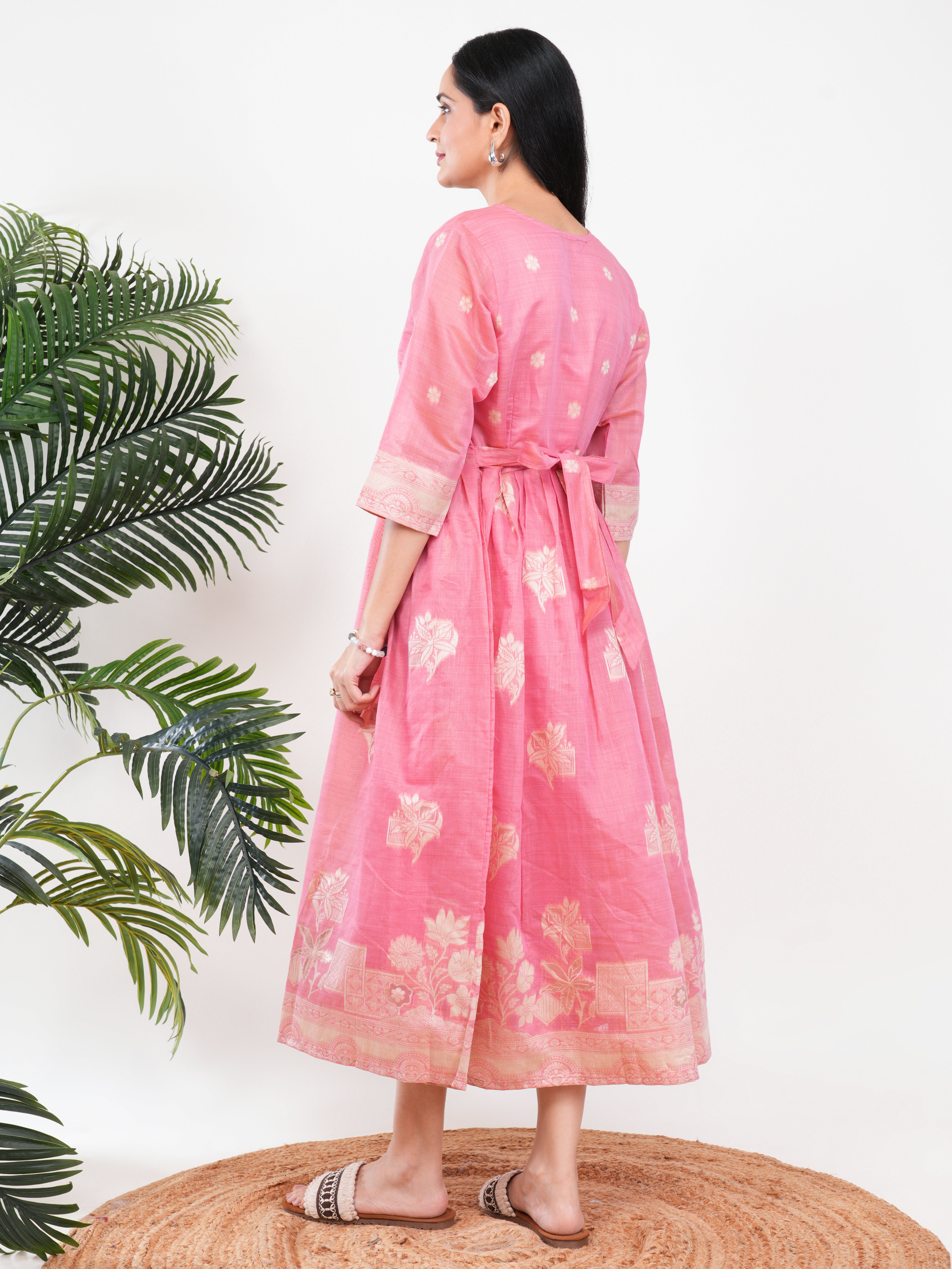 Pink Feeding Single Kurti